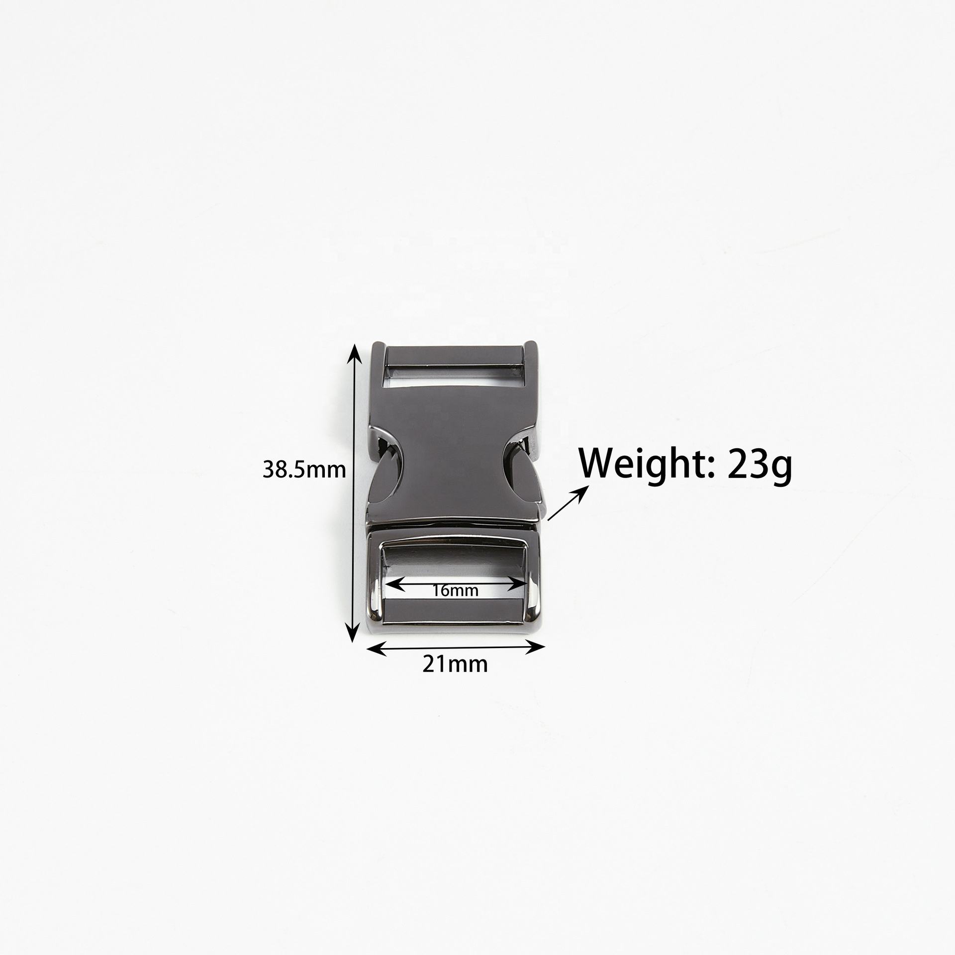 Metal Multi-purpose Buckle Chrome Plated